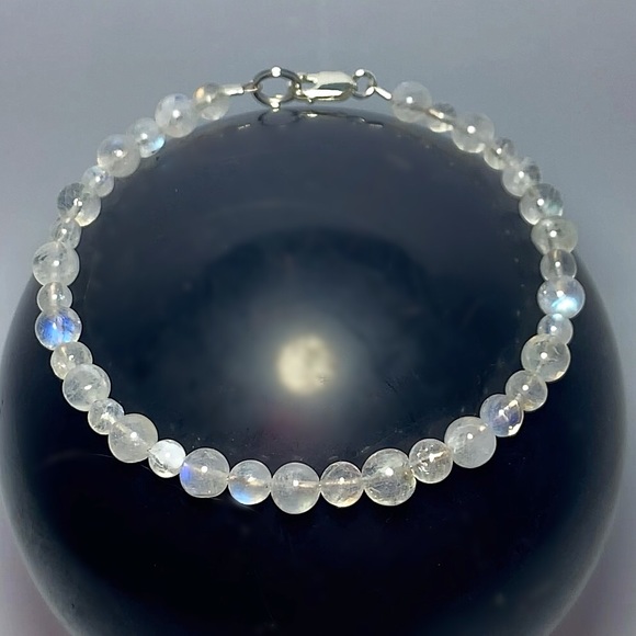 Jewelry - Genuine Rainbow Moonstone Bracelet!